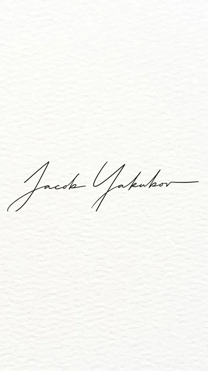 Подпись Jacob Yakubov