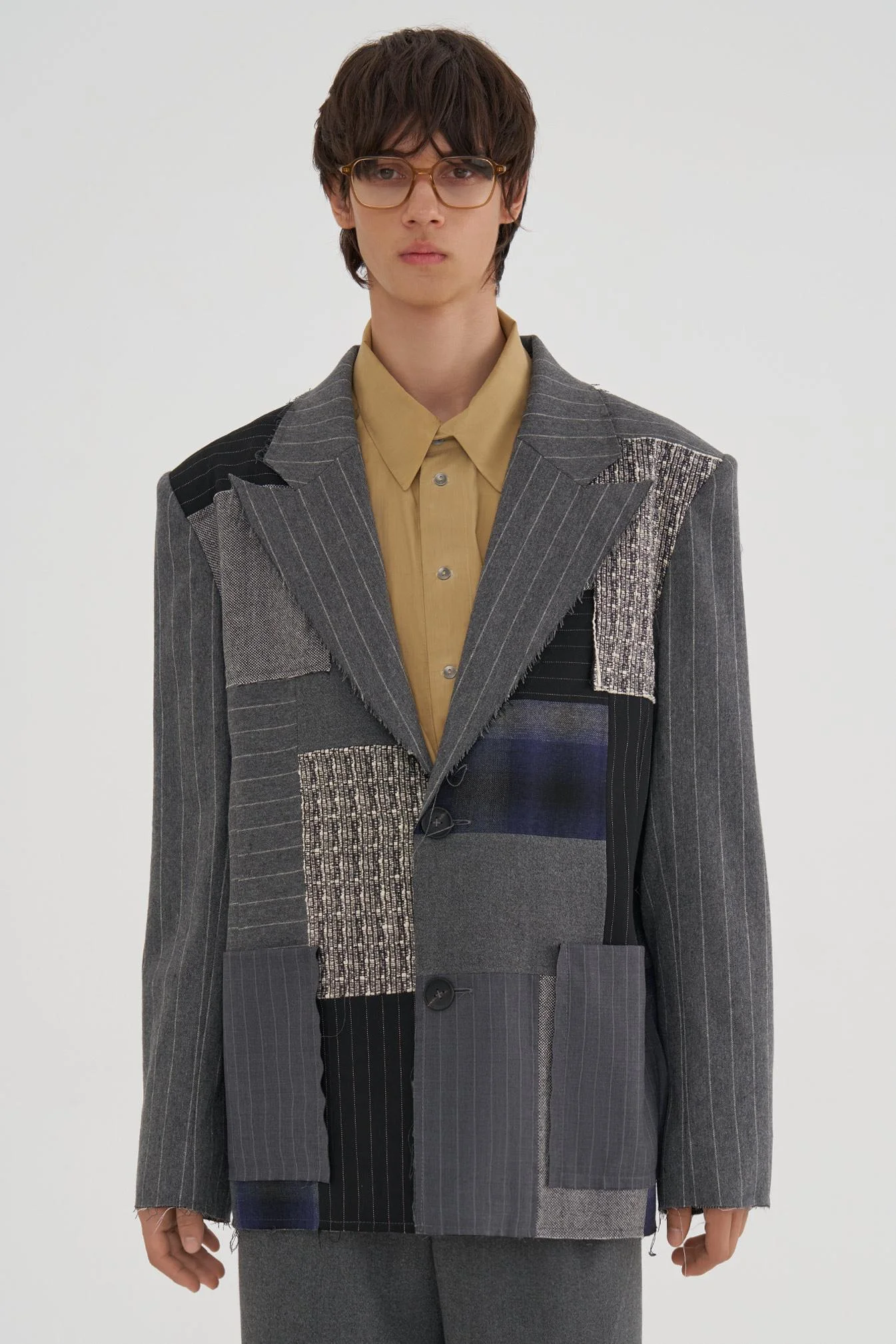 Пиджак Patchwork