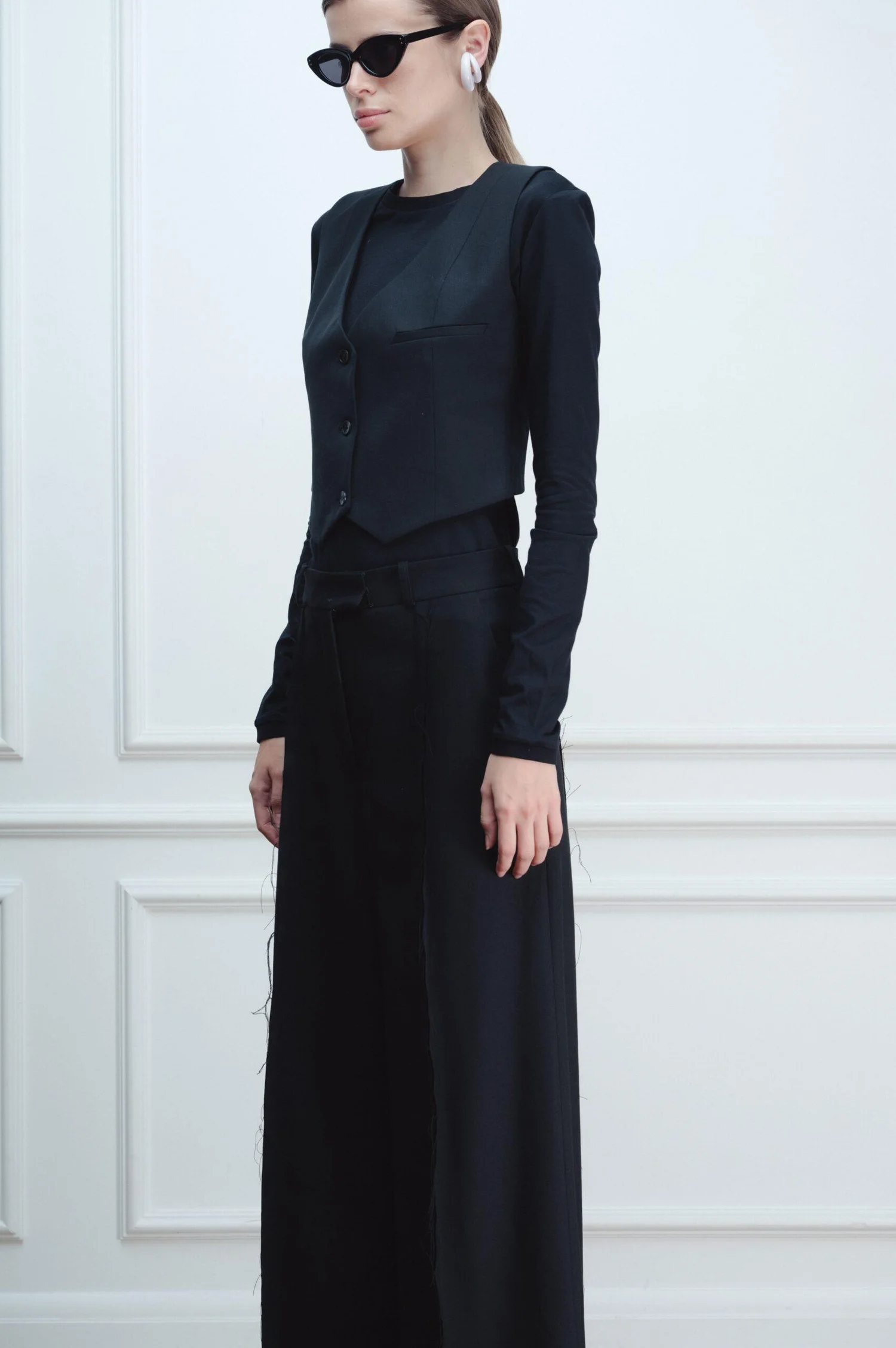 Жилет из шерсти Loro Piana — фото 2